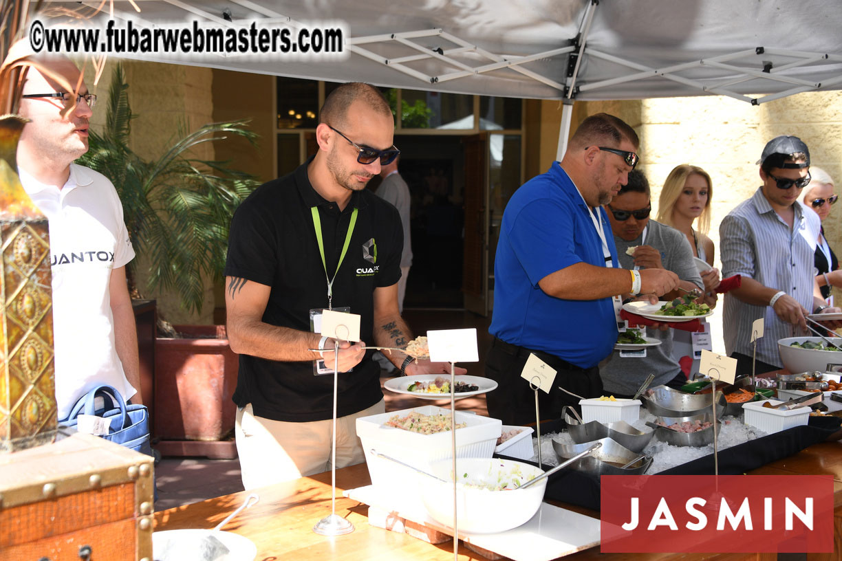 Lunch in the Courtyard