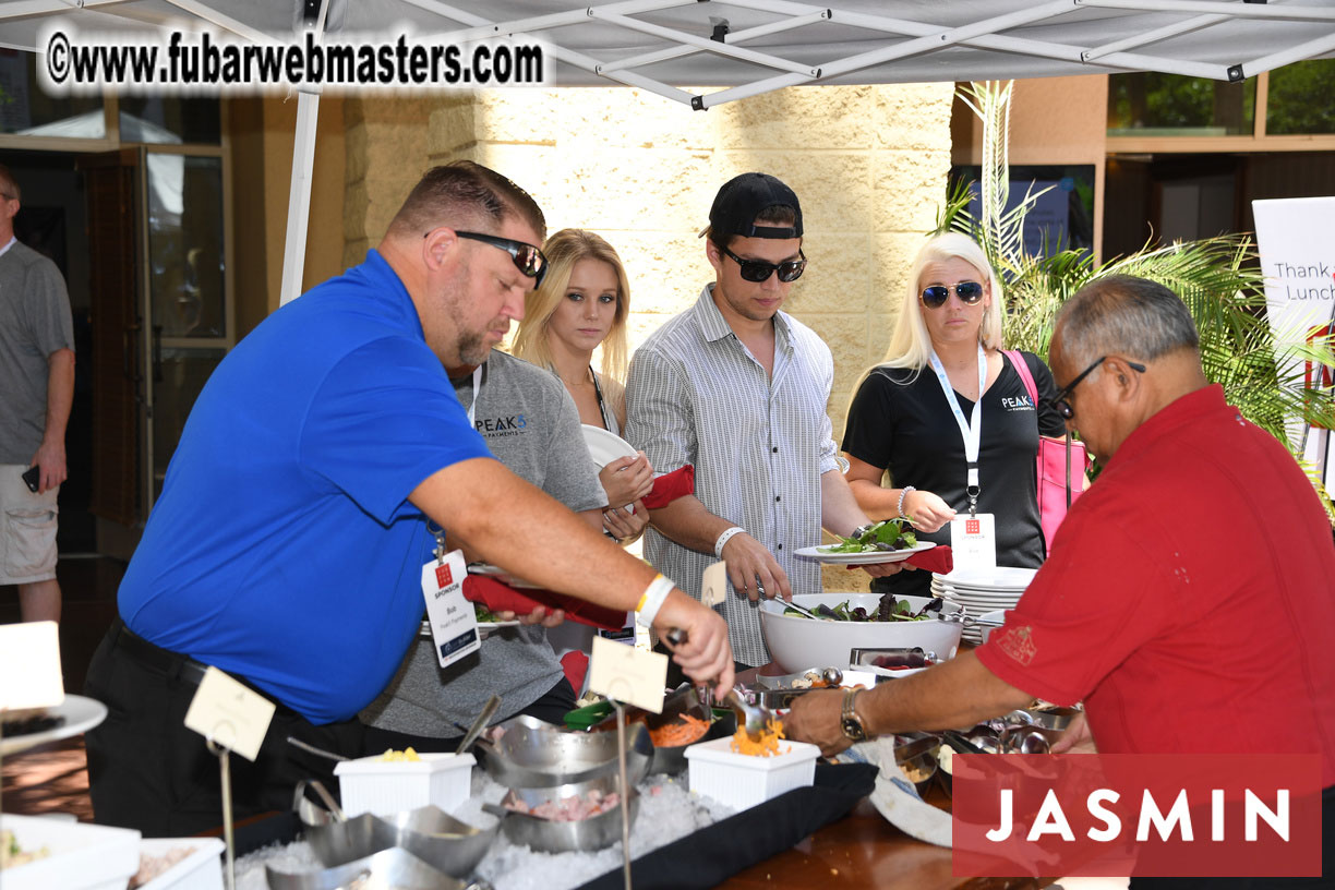 Lunch in the Courtyard