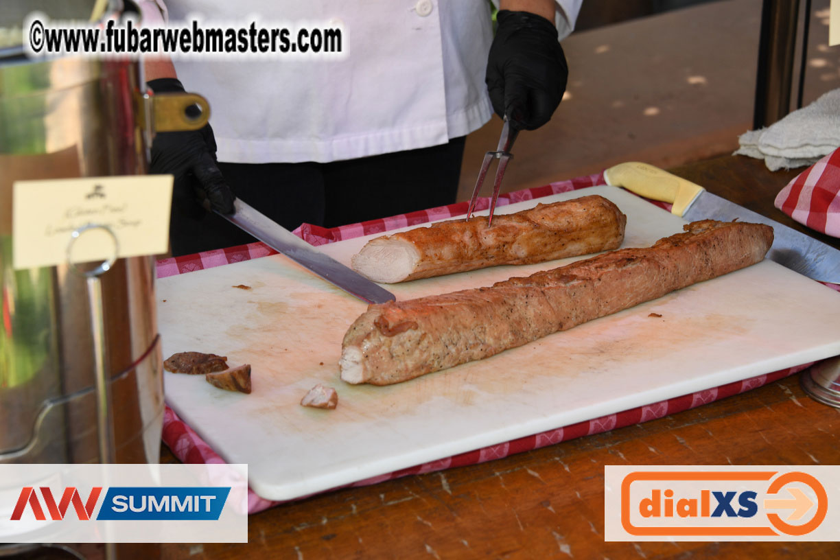 Lunch in the Courtyard