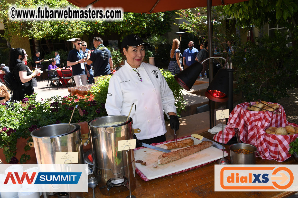 Lunch in the Courtyard