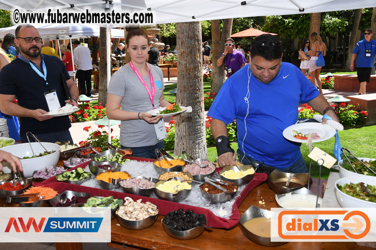 Lunch in the Courtyard
