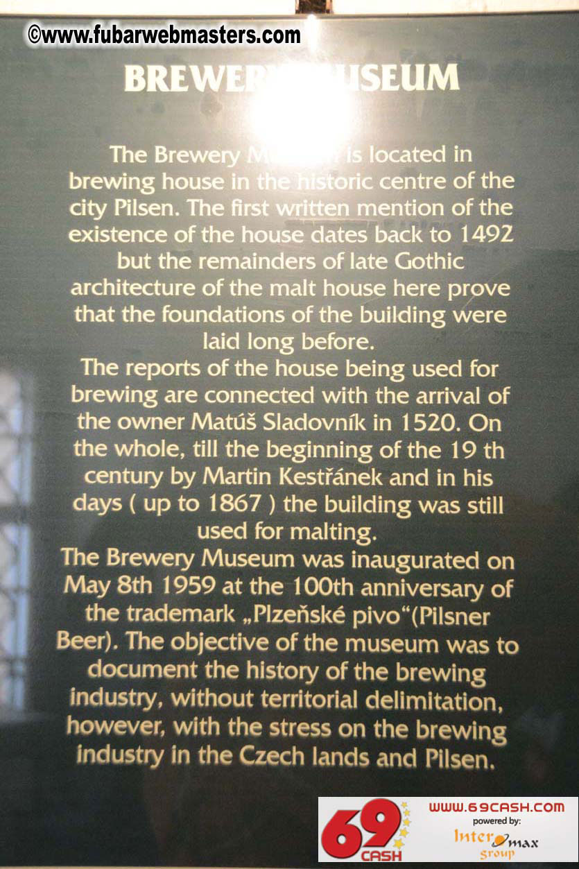 Pilzen Beer Museum