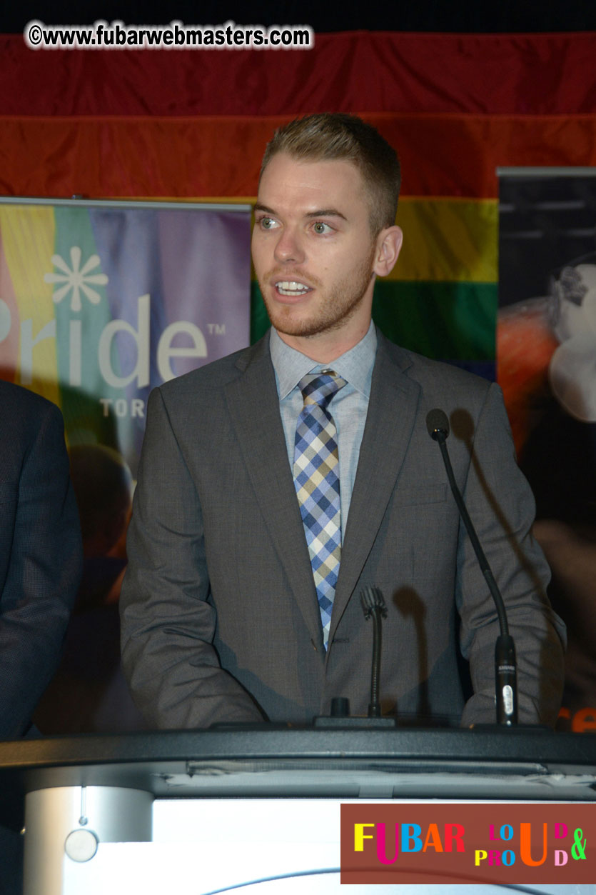 Official 2013 Pride Toronto Launch Party