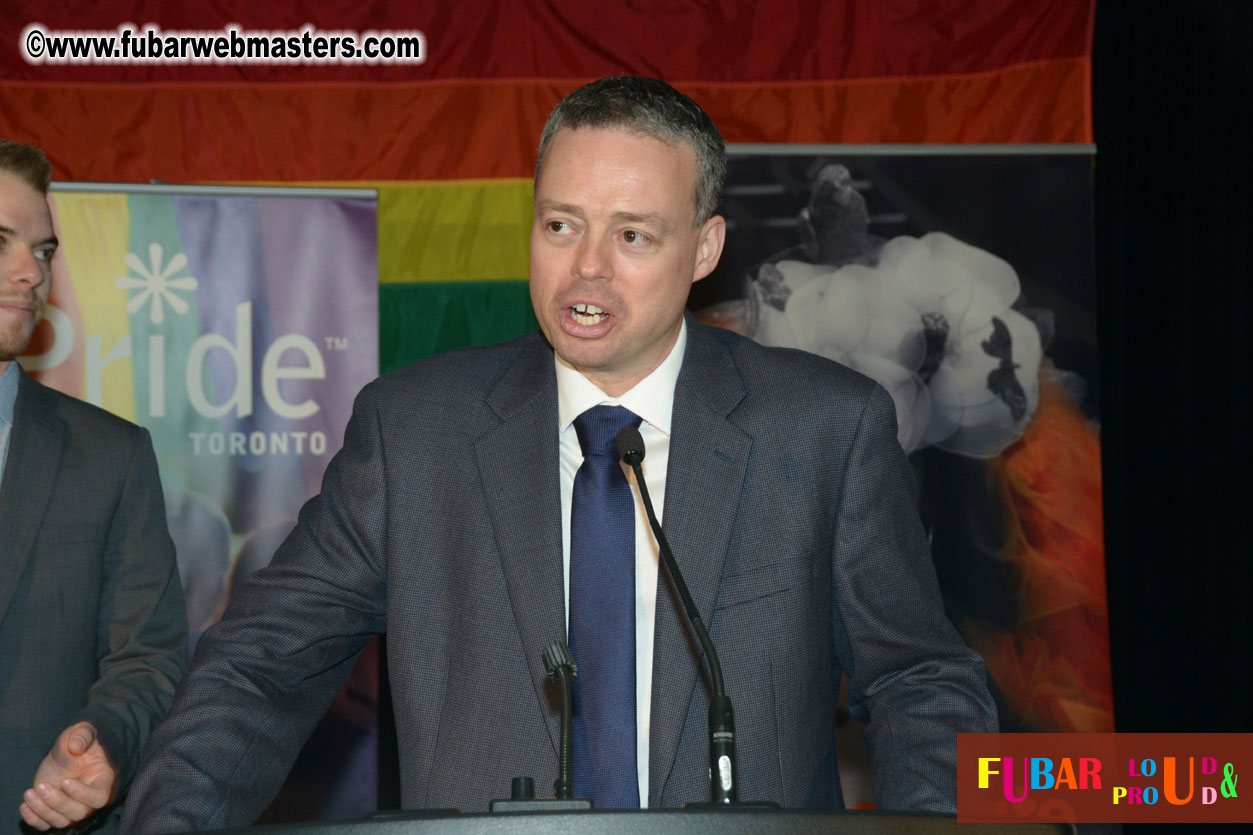 Official 2013 Pride Toronto Launch Party
