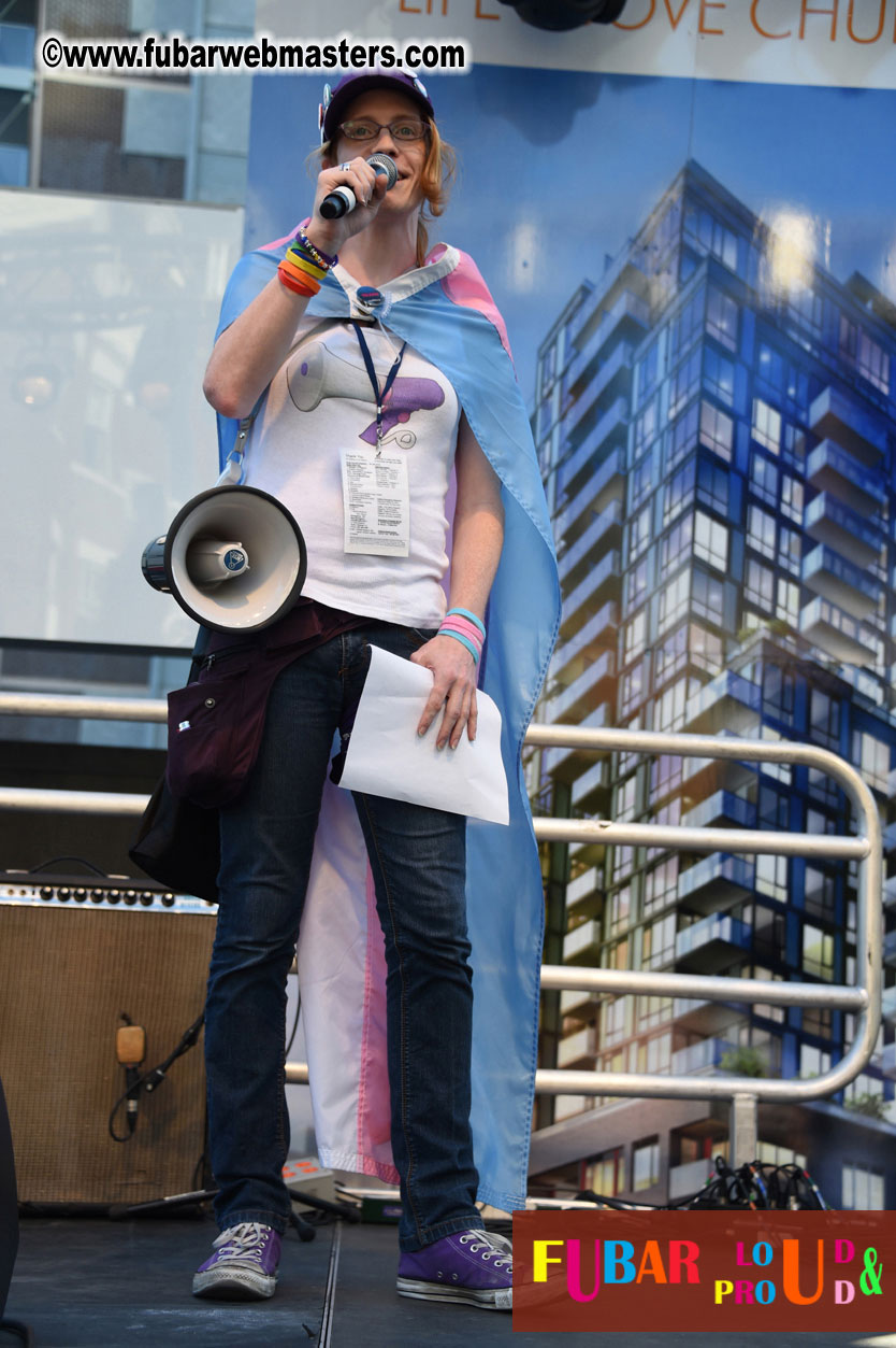 Annual Trans* Pride March