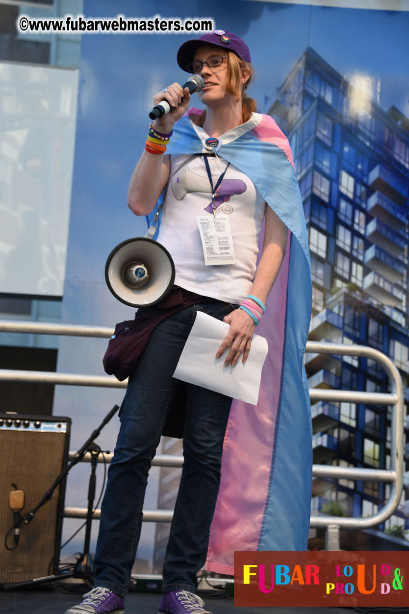 Annual Trans* Pride March