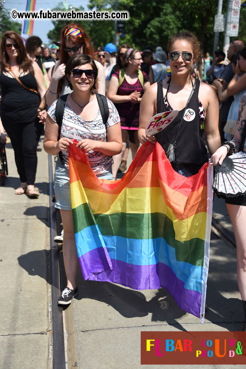 WorldPride 2014 Toronto Dyke March