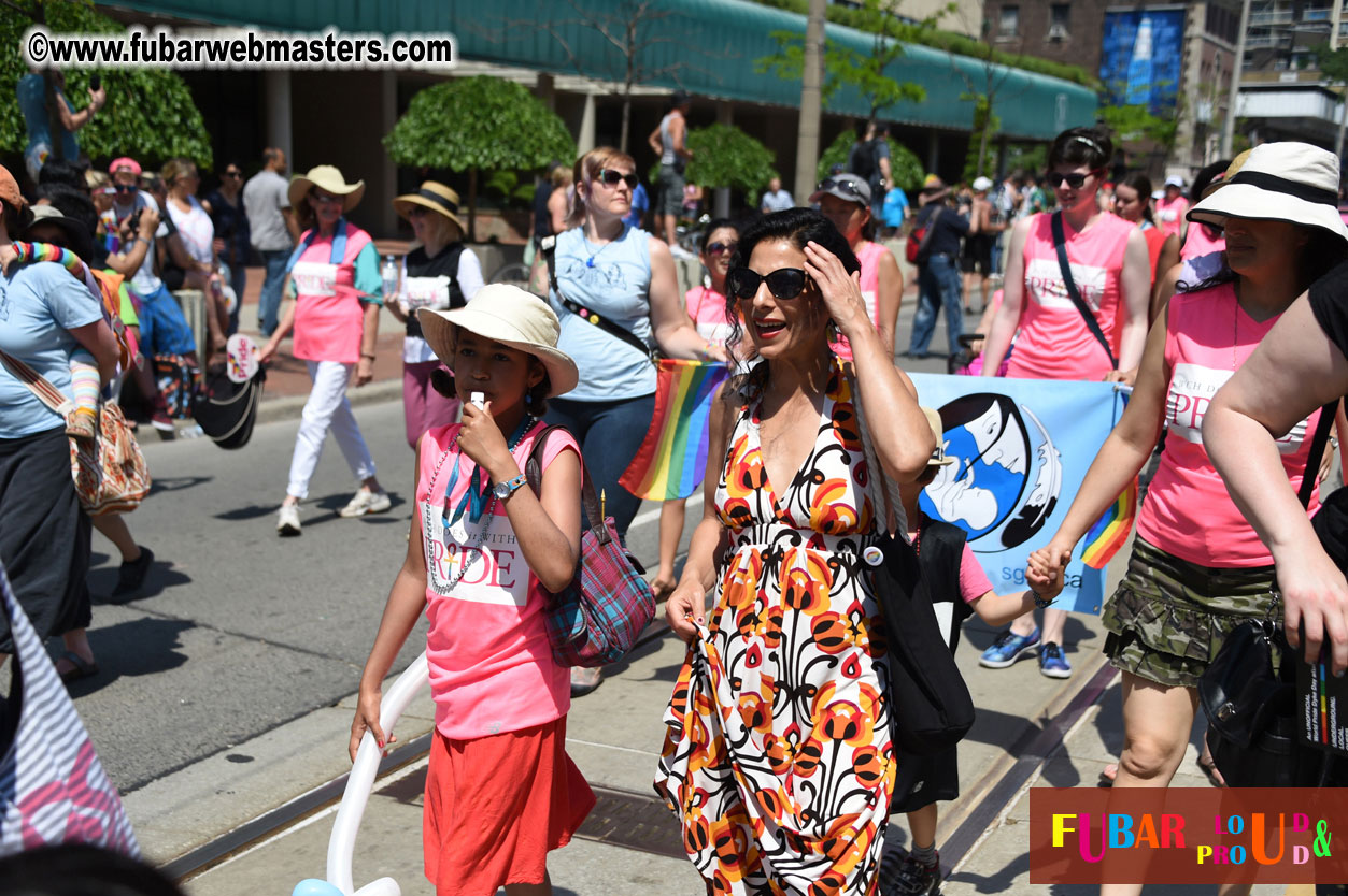 WorldPride 2014 Toronto Dyke March