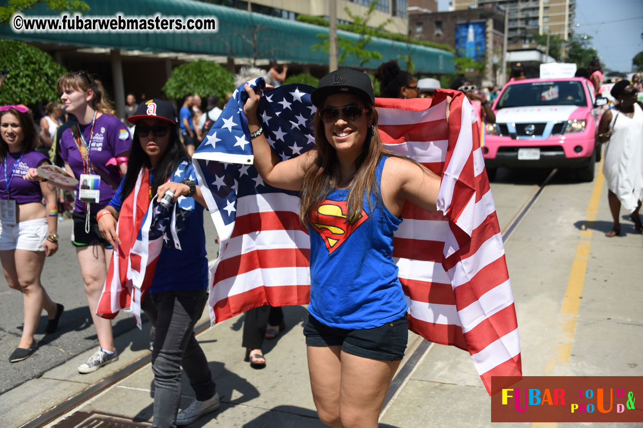 WorldPride 2014 Toronto Dyke March