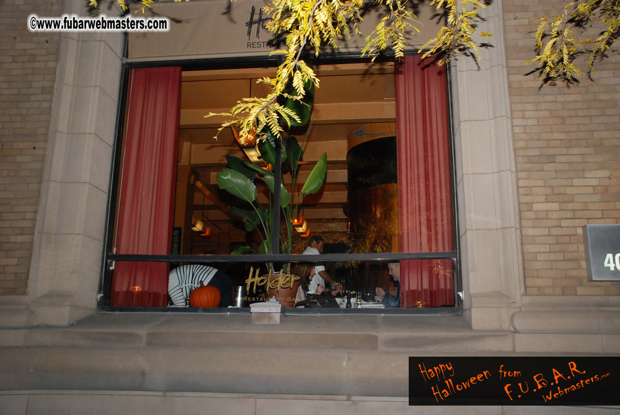 NDPD at restaurant Holder