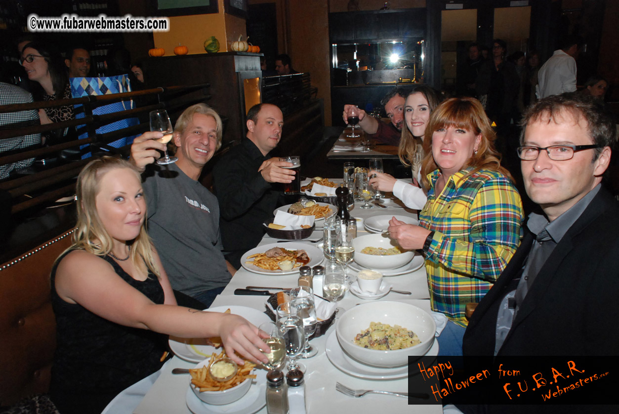 NDPD at restaurant Holder