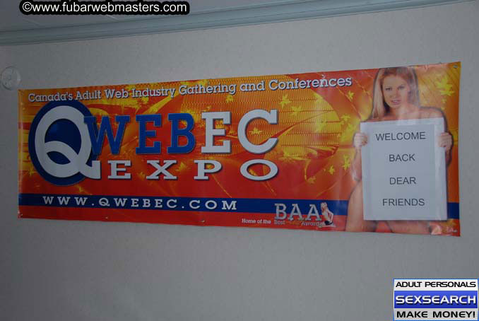 QWEBEC EXPO Welcoming Cocktail