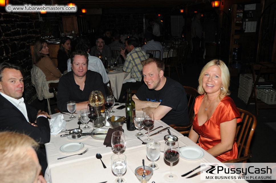 Various private dinners at Gibbys