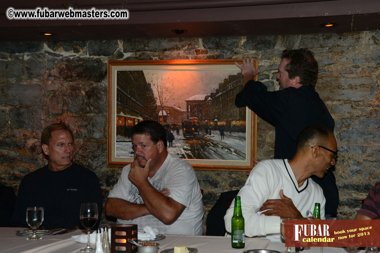 Annual Dinner @ Gibbys