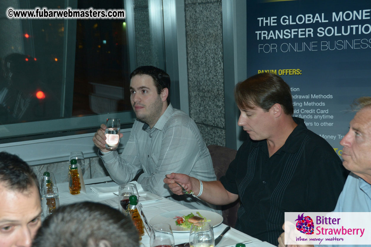 Paxum VIP Dinner @ Decca 77