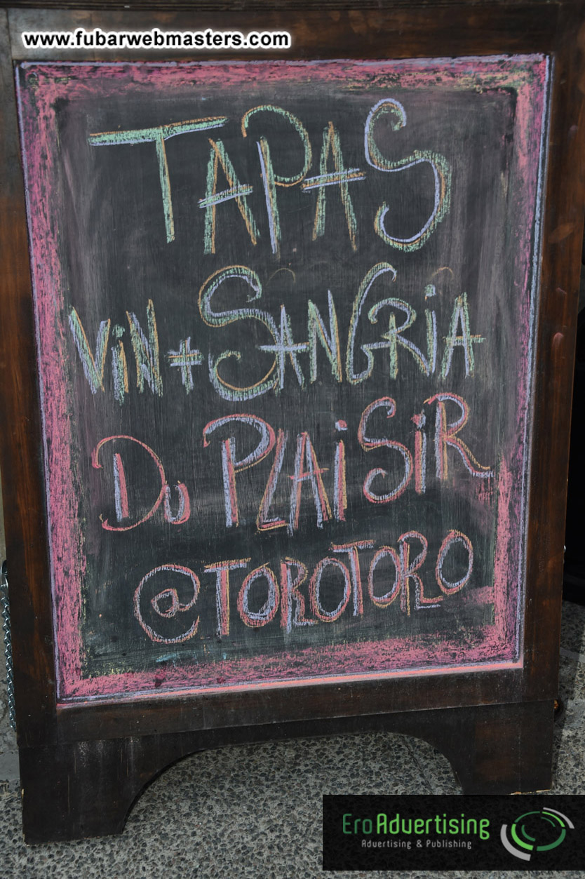 The affil4you Traditional Pre-Show Dinner