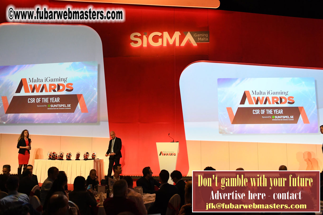 Malta IGaming Awards and Charity Auction
