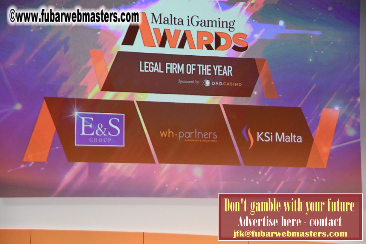 Malta IGaming Awards and Charity Auction