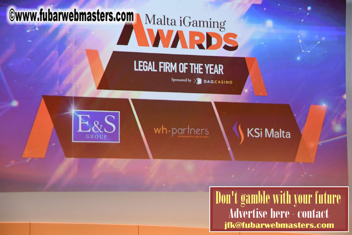 Malta IGaming Awards and Charity Auction
