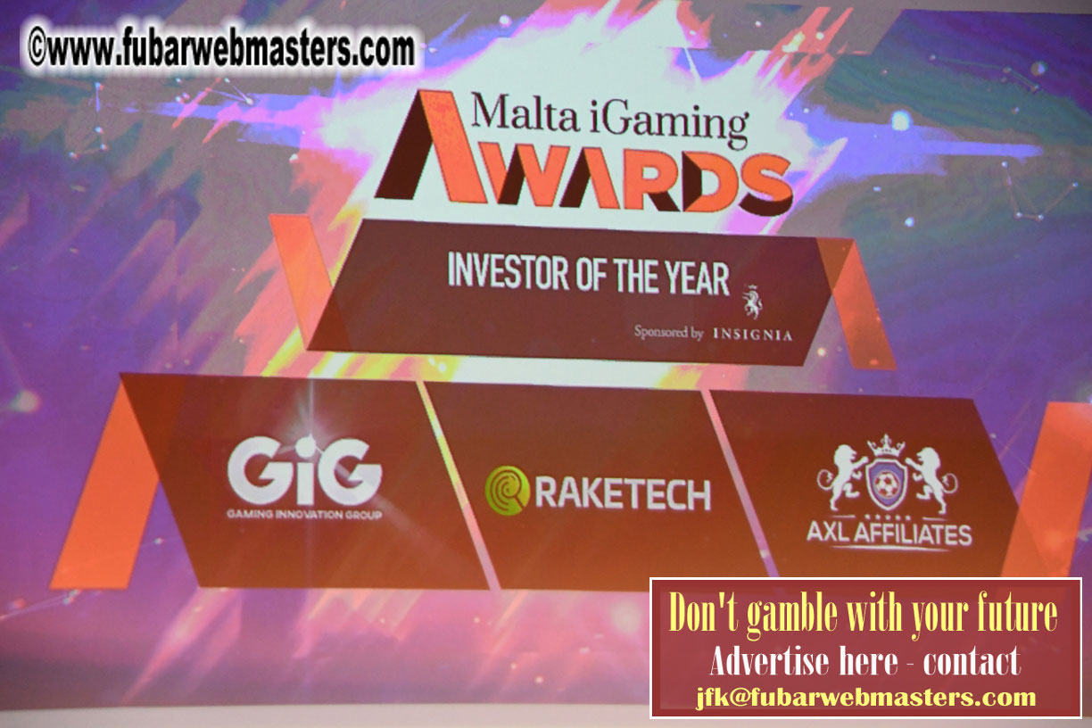 Malta IGaming Awards and Charity Auction