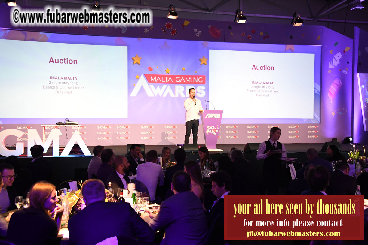 Malta Gaming Awards and Charity Auction