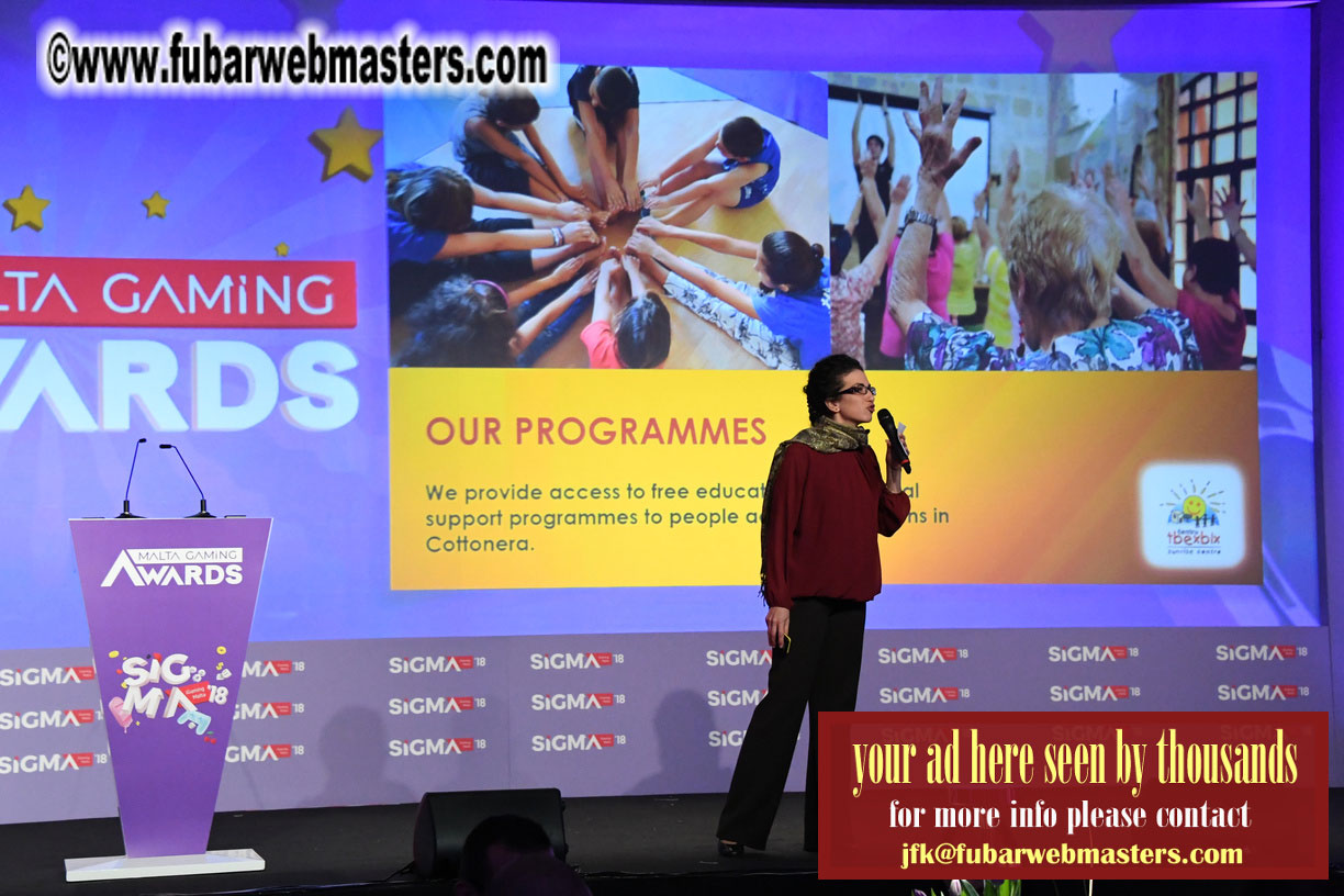 Malta Gaming Awards and Charity Auction