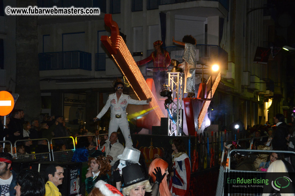 Pre-Show Carnival Parade at TES Sitges