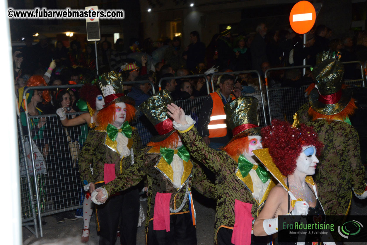 Pre-Show Carnival Parade at TES Sitges