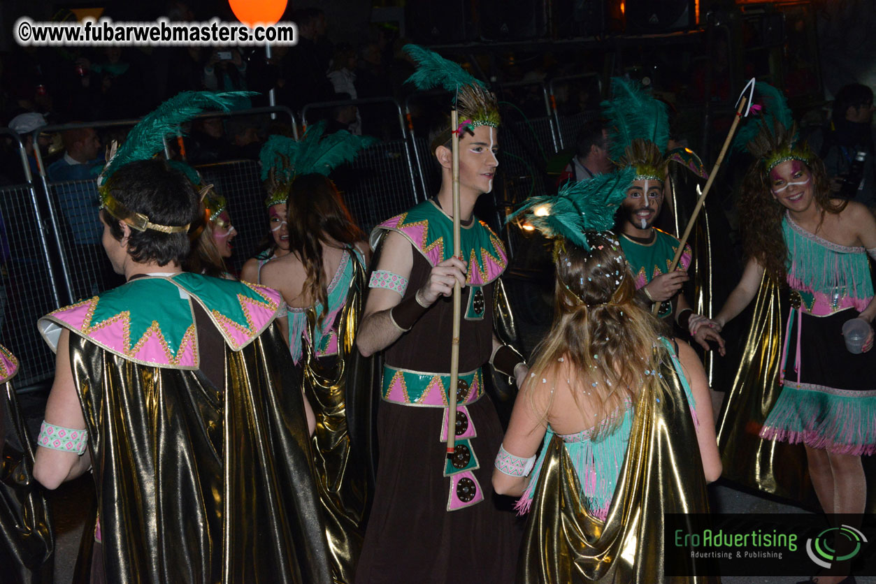 Pre-Show Carnival Parade at TES Sitges
