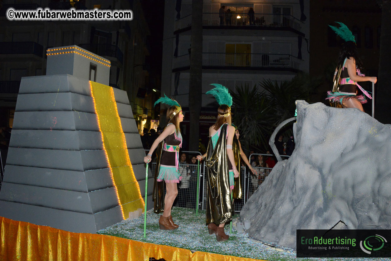 Pre-Show Carnival Parade at TES Sitges