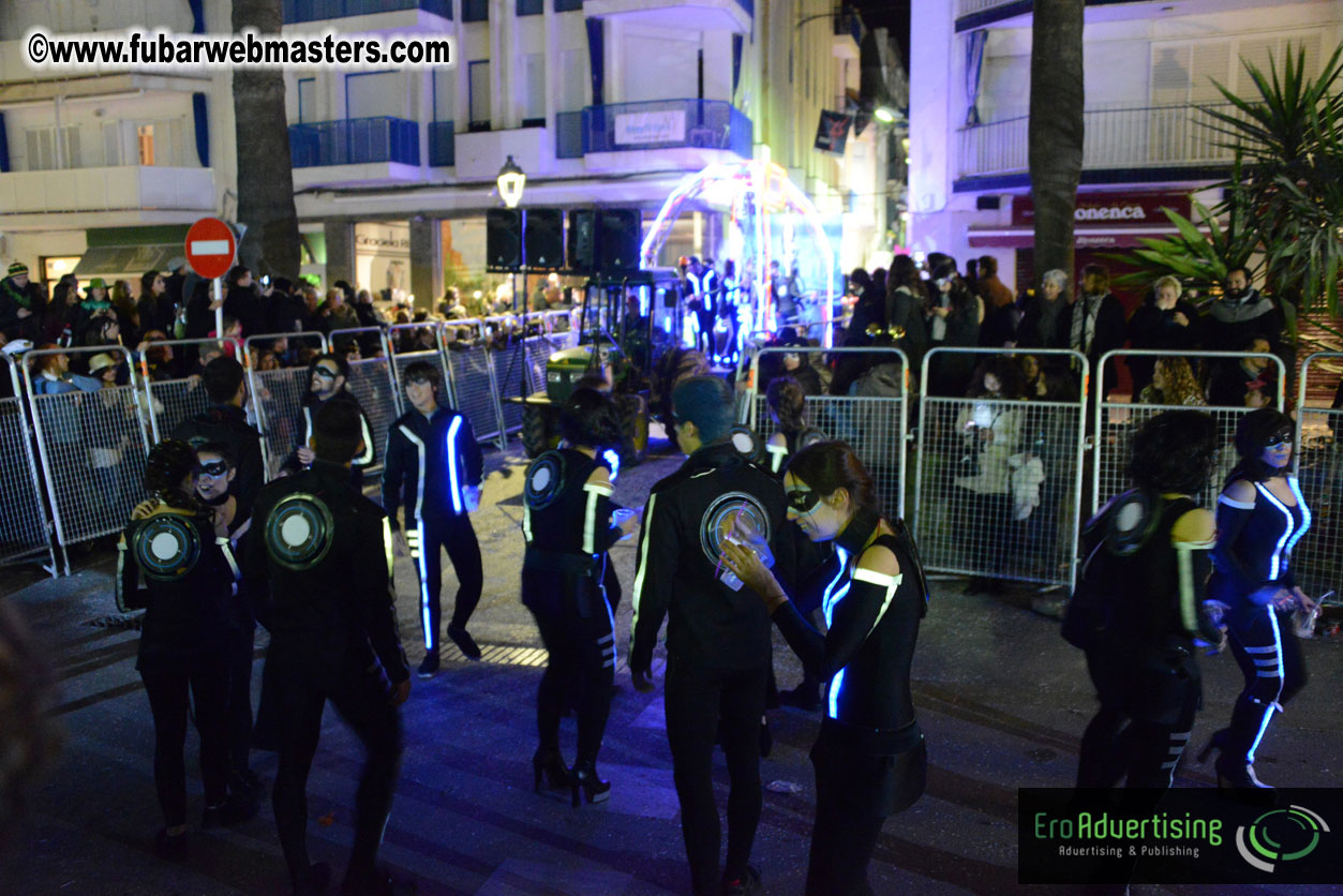 Pre-Show Carnival Parade at TES Sitges