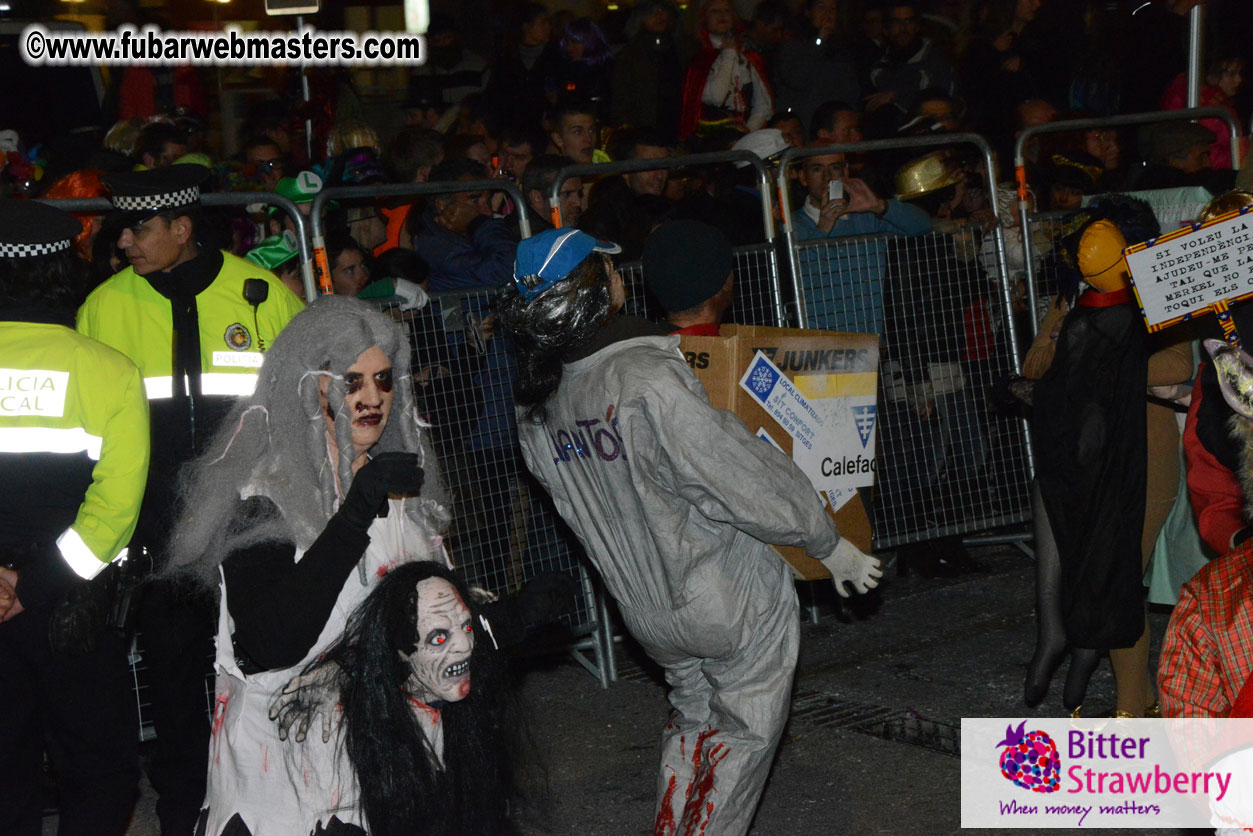 Pre-Show Carnival Parade at TES Sitges