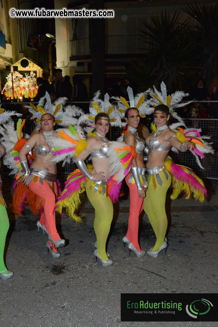 Pre-Show Carnival Parade at TES Sitges
