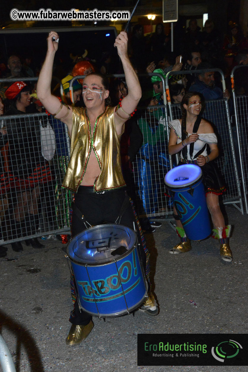 Pre-Show Carnival Parade at TES Sitges