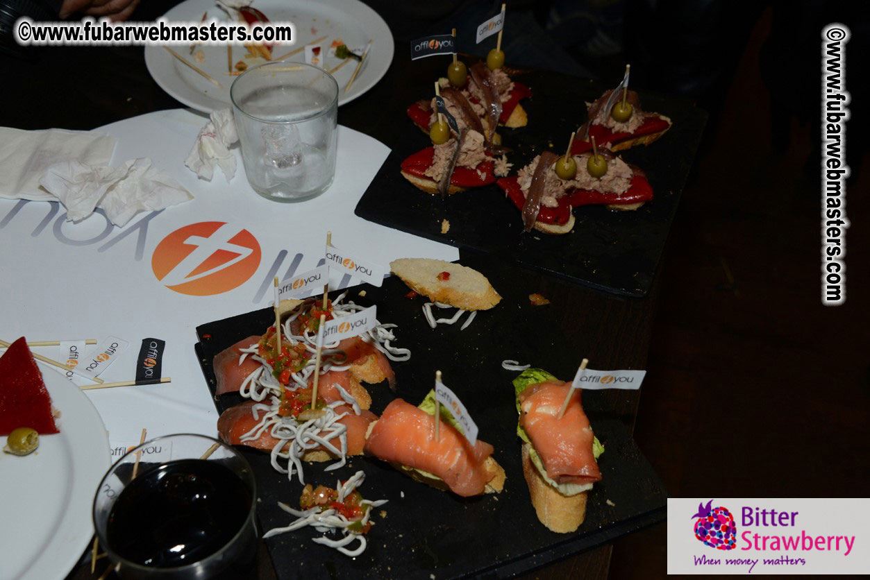 Affil4You's Post-Conference Pintxos & Vino