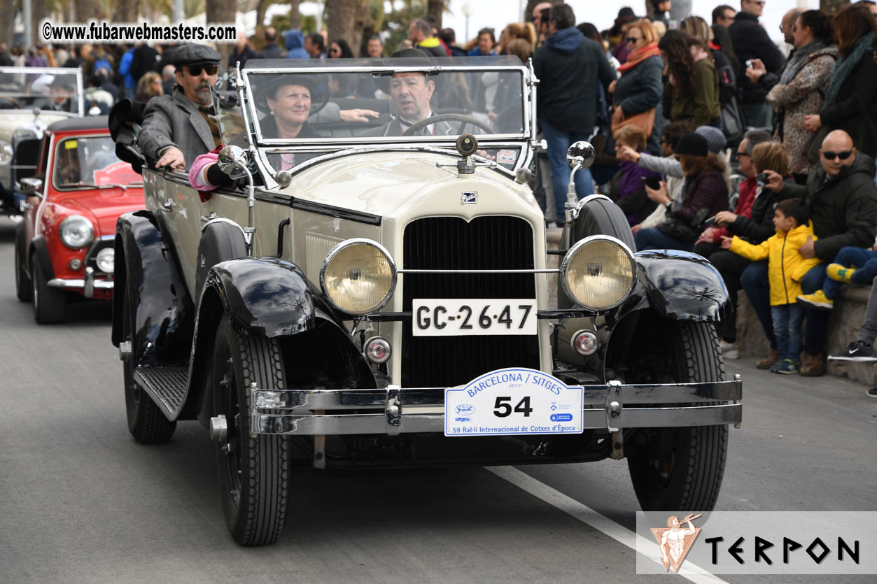 Barcelona/Sitges Car Rally 2017