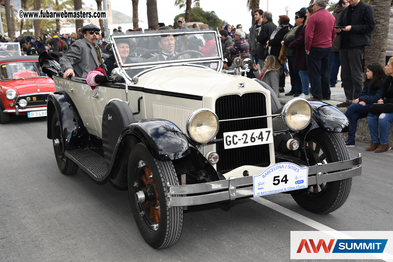 Barcelona/Sitges Car Rally 2017