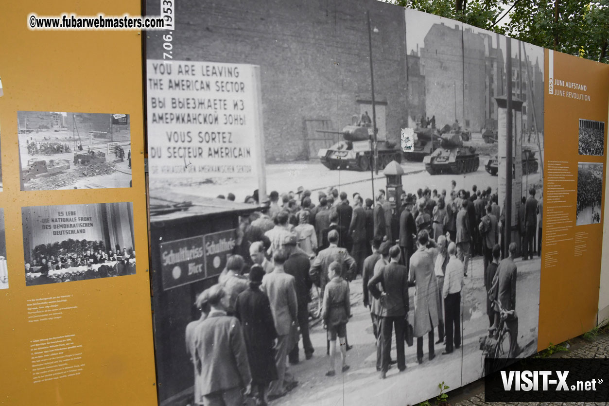 Visit to Check Point Charlie