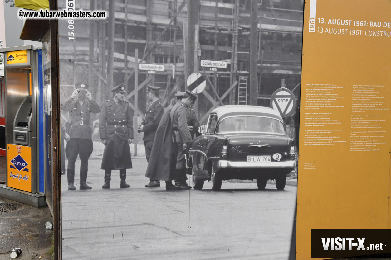 Visit to Check Point Charlie