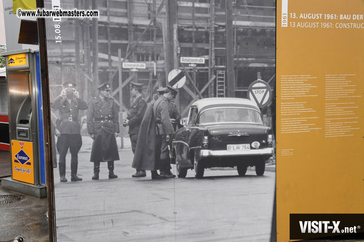 Visit to Check Point Charlie