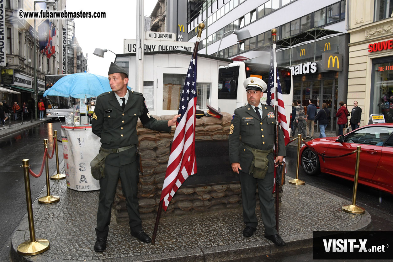Visit to Check Point Charlie