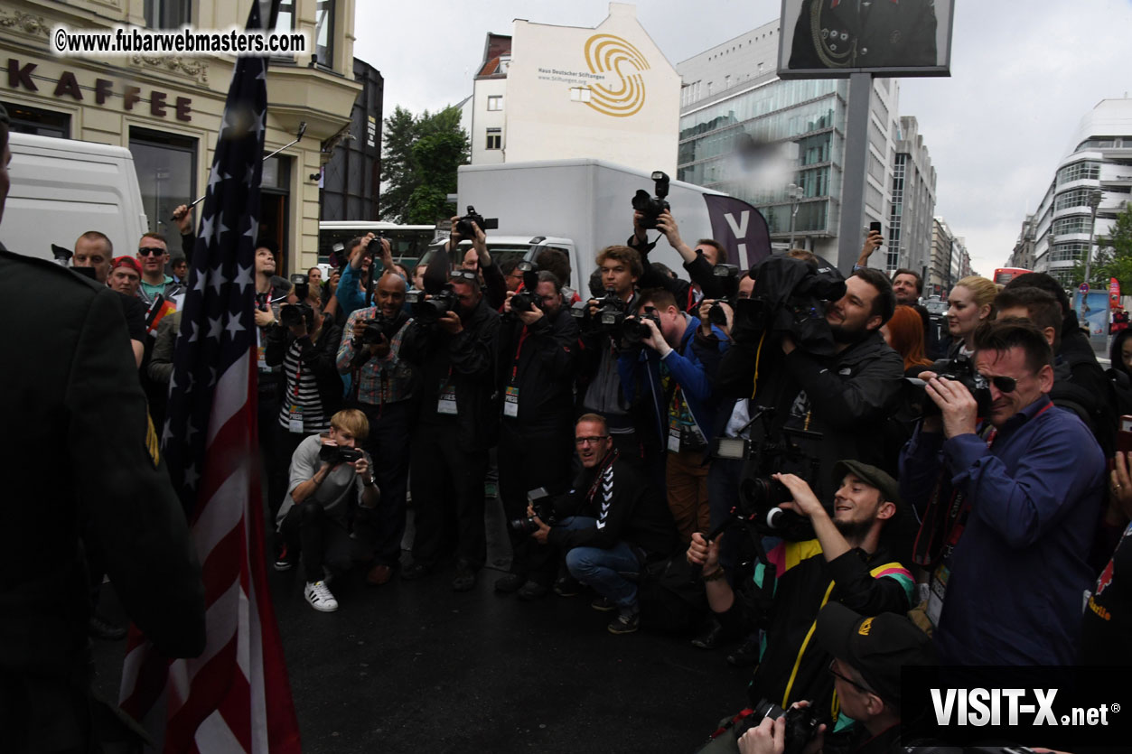 Visit to Check Point Charlie
