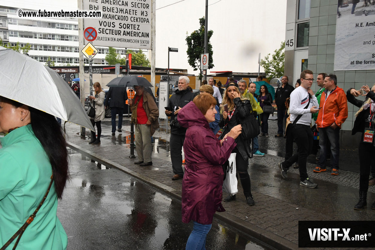 Visit to Check Point Charlie
