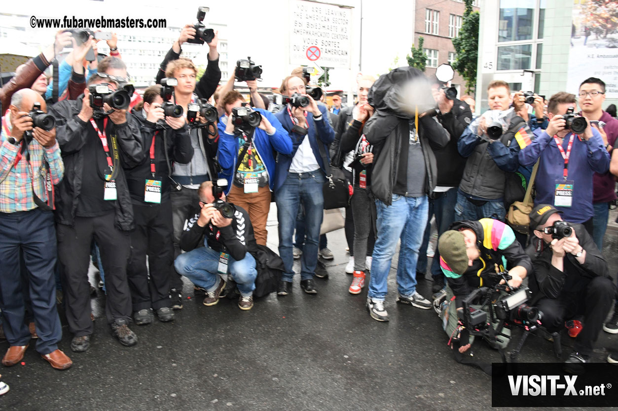 Visit to Check Point Charlie