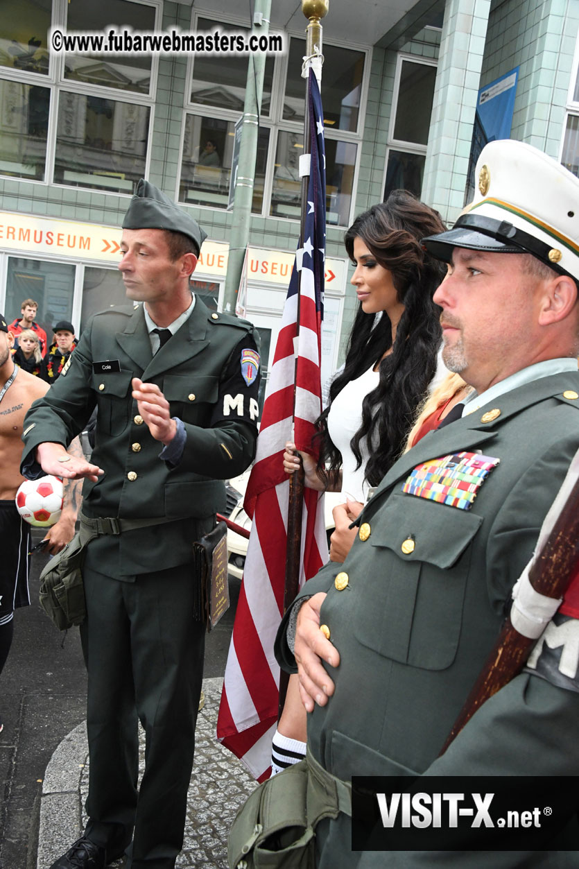 Visit to Check Point Charlie