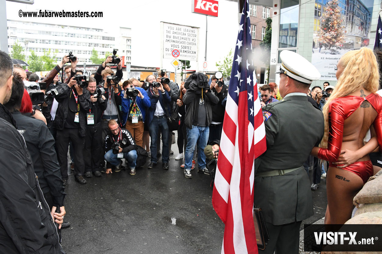 Visit to Check Point Charlie
