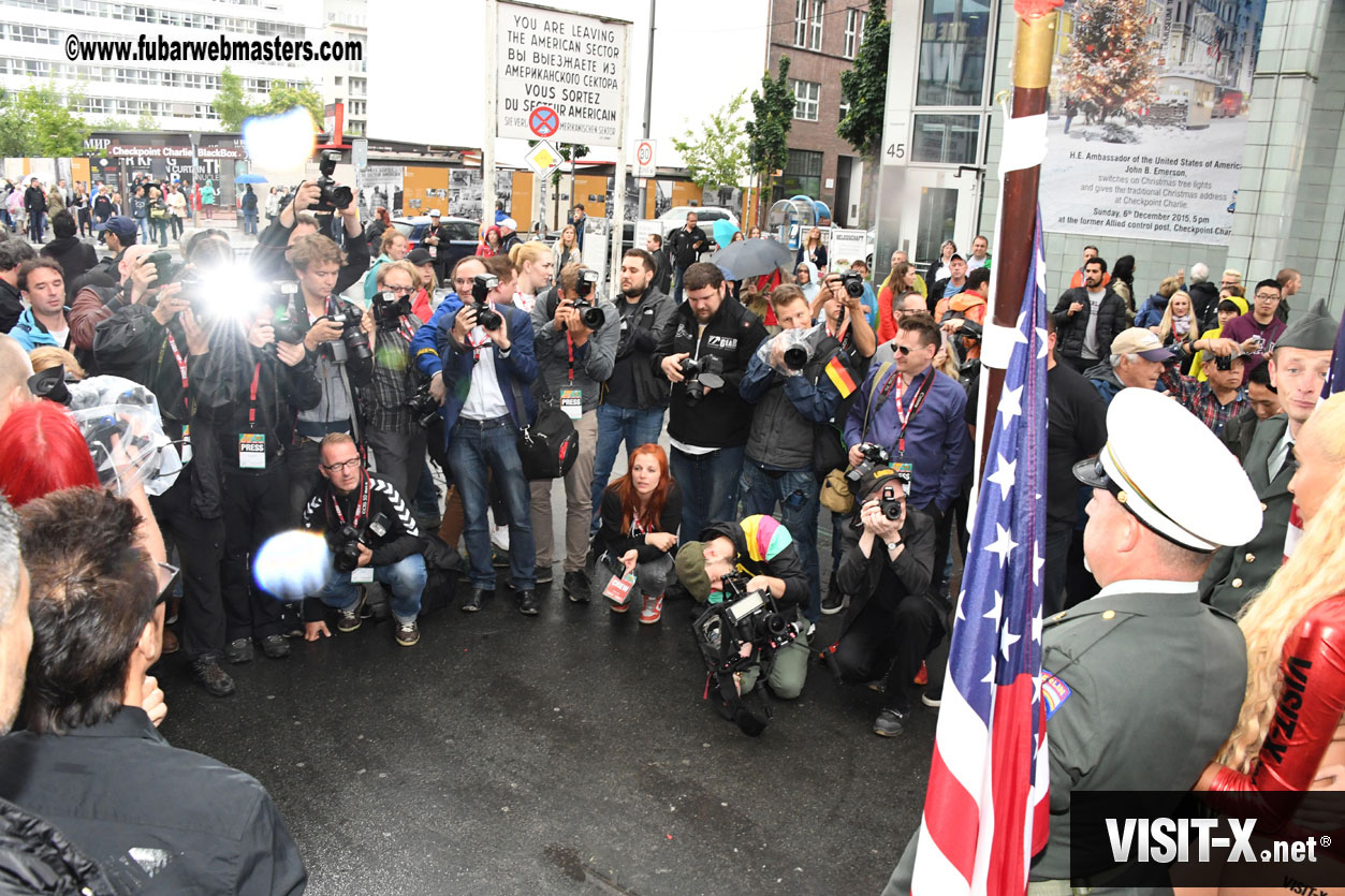 Visit to Check Point Charlie
