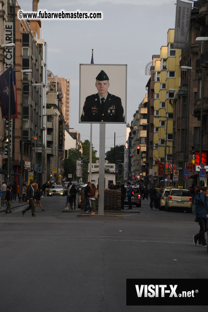 Visit to Check Point Charlie