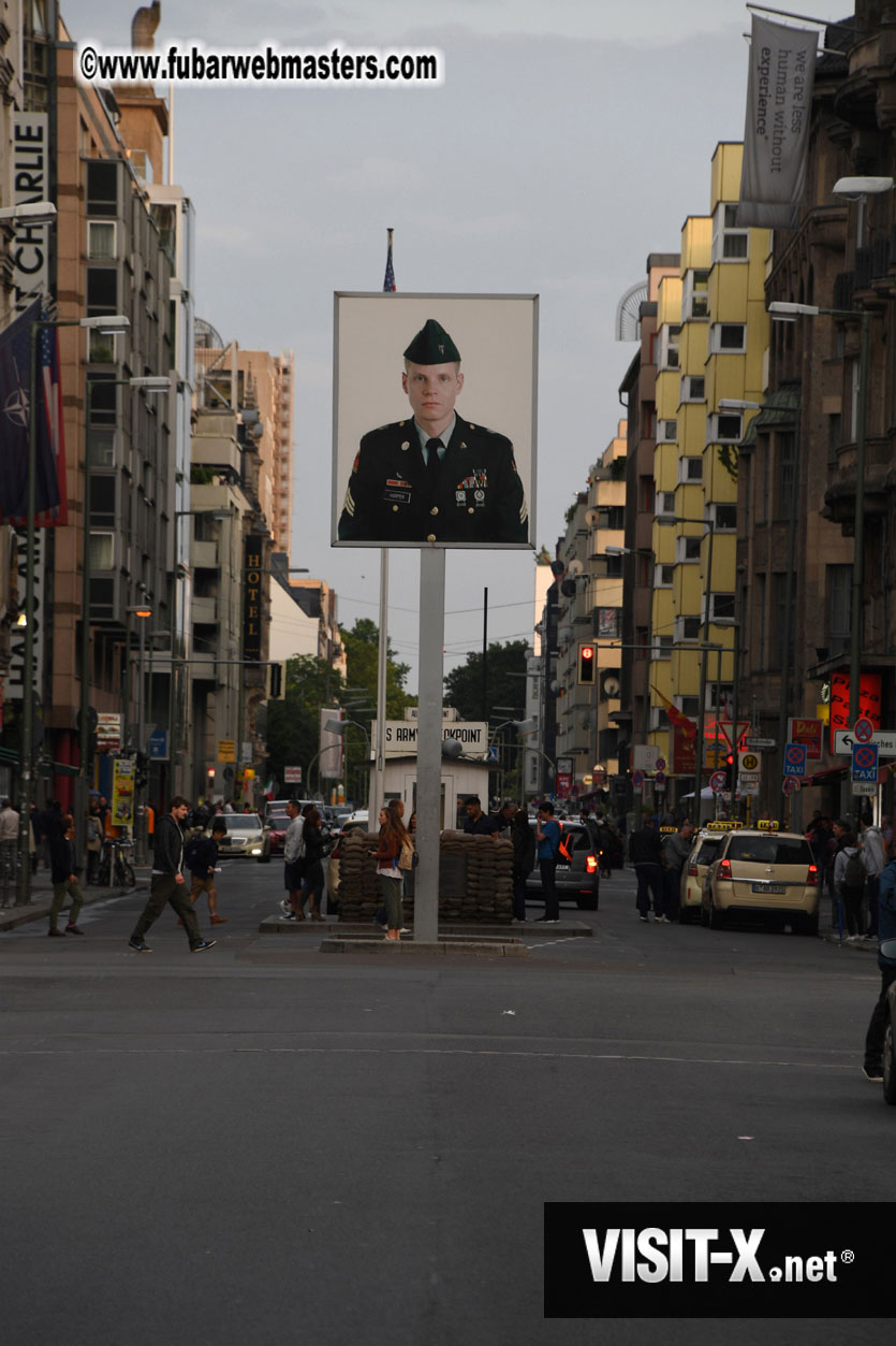 Visit to Check Point Charlie
