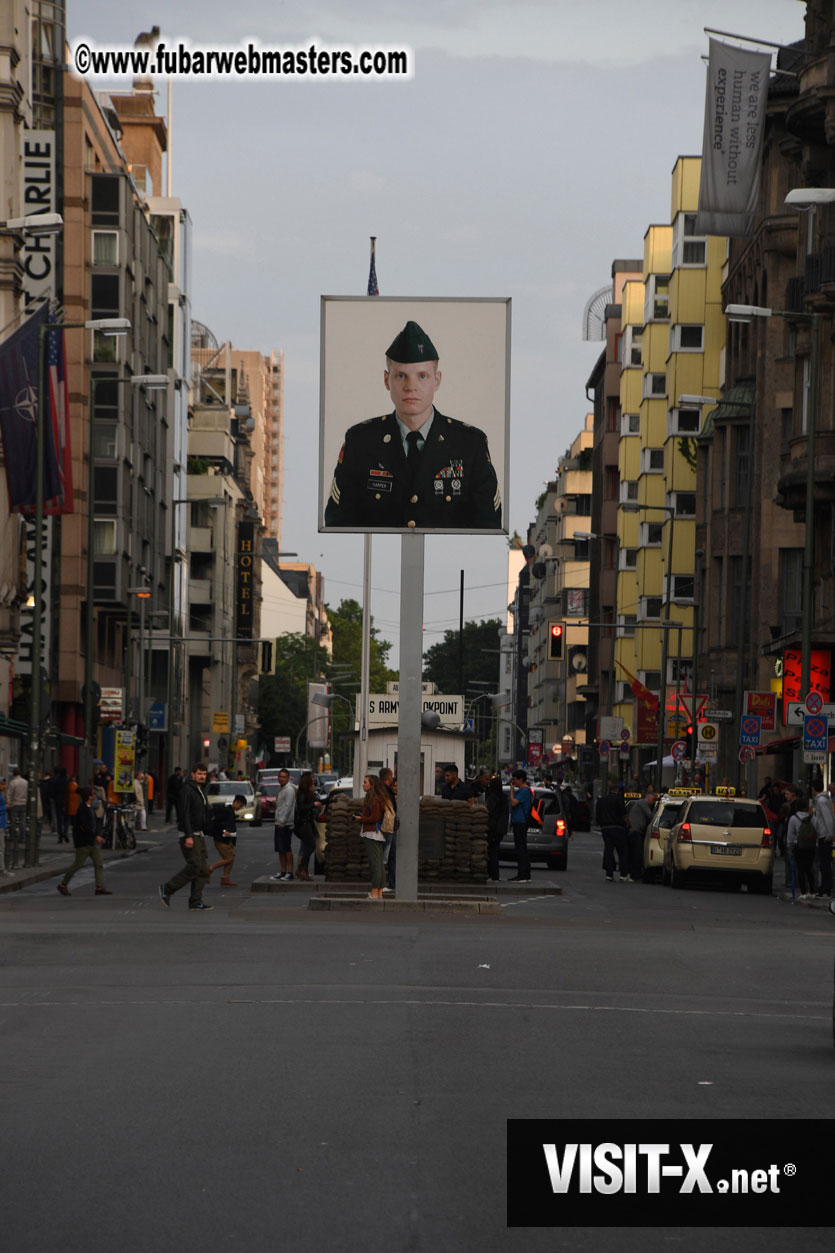 Visit to Check Point Charlie
